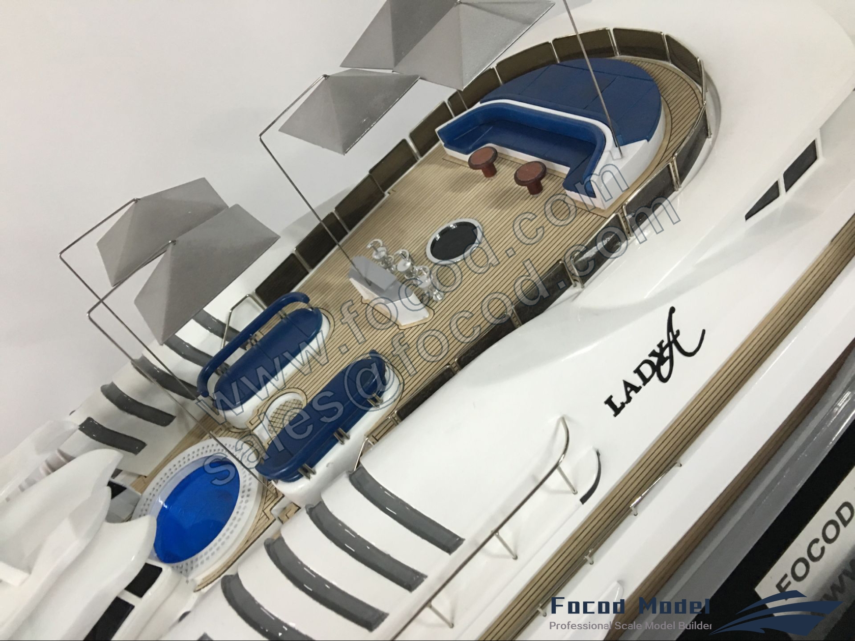 customized model of 55米超级游艇